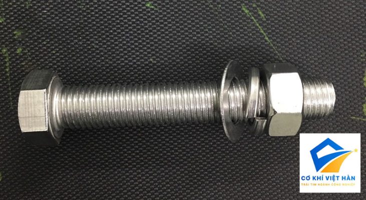 BULONG INOX M20 x 120mm - Bu Lông Inox Cơ Khí Việt Hàn