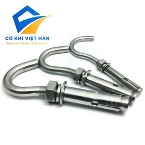Bu lông nở inox móc câu – Tắc kê nở inox móc câu