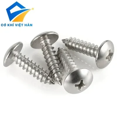 Vít gỗ đầu dù inox DIN 7984C dùng trong ngành mộc