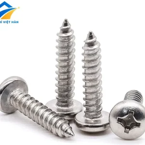 Vít gỗ đầu tròn inox dùng trong ngành nội thất