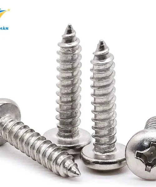 Vít gỗ đầu tròn inox dùng trong ngành nội thất