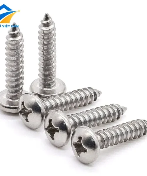 Vít gỗ đầu tròn inox dùng trong ngành nội thất