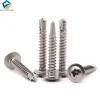 Vít inox tự khoan đầu dù dùng trong lắp đặt mái tôn