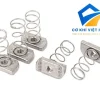 Ecu lò xo inox 304 dùng trong kết cấu hệ ống vuông
