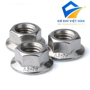 ĐAI ỐC LIỀN LONG ĐEN DIN 6923