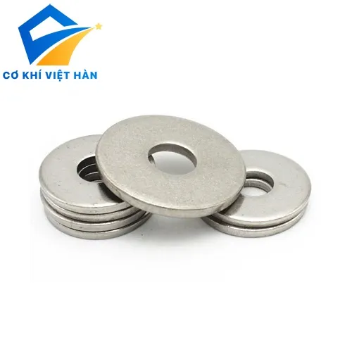 Long đen phẳng inox 304