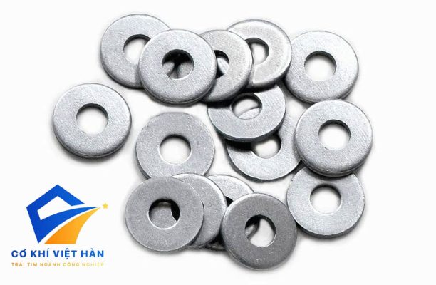 Long đen phẳng vành to inox 304