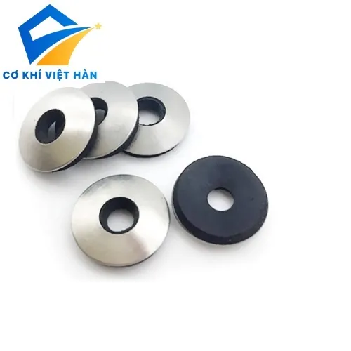 LONG ĐEN LIỀN CAO SU INOX - LONG ĐEN ĐỆM CAO SU INOX