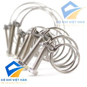 đai xiết inox loại dây đôi
