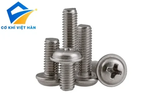 Vít Pake Inox Liền Long Đen DIN GB9074.5