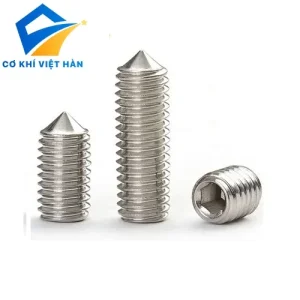 Vít trí inox xẻ rãnh đầu nhọn