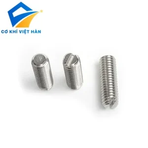 Vít trí inox xẻ rãnh đầu bằng