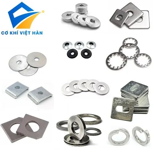 Các loại vòng đệm inox 304 chống ăn mòn