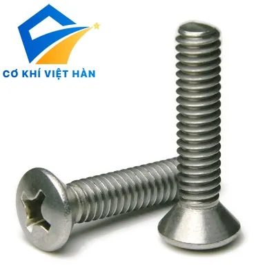 Vít Inox Pake Đầu Oval (Ô Van) DIN 966